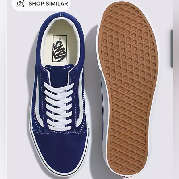 ***VANS AUTHENTIC*** Dress Blue True White Skate Shoe. Size: 8.5 Men/10 Women. - Picture 3 of 11